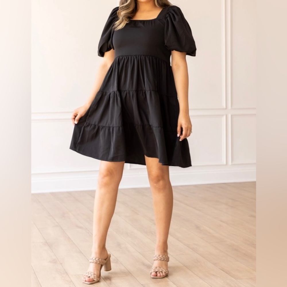 🎉🖤 NEW Emma Black Dress Versatile